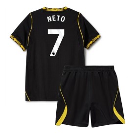 Chelsea Pedro Neto #7 Borte skjorte til barn 2026-27 Kortermet (+ korte bukser)